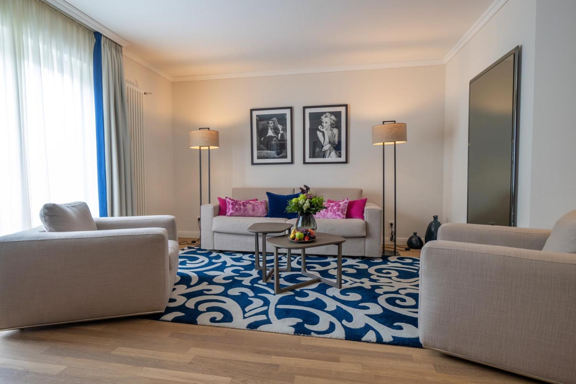 Vila Vita Rosenpark Marburg Exterior photo A living room at the Hotel